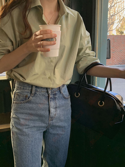 womens collared shirt blouse